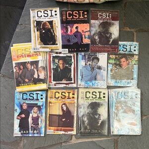 CSI Crime Scene Investigation Comic/Graphic Novel Lot - Assorted Covers
